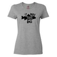 thumbnail image 1 of Inktastic It Was This Big Fishing Humor Women's T-Shirt, 1 of 5