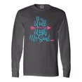 thumbnail image 1 of Inktastic It is Well with My Soul Pink Arrow Long Sleeve T-Shirt, 1 of 5