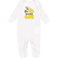 thumbnail image 1 of Inktastic It's Fun Bee-ing One Cute Bee First Birthday Baby Romper Coveralls, 1 of 4