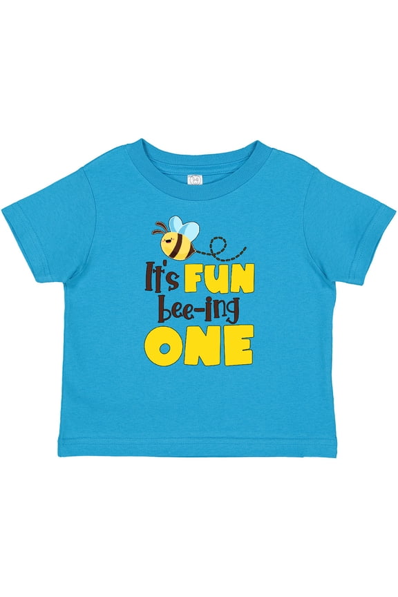 It's Fun Bee-ing One Cute Bee First Birthday Boys or Girls Baby T-Shirt