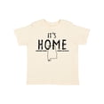 thumbnail image 1 of Inktastic It's Home Alabama State Outline Distressed Text Boys or Girls Toddler T-Shirt, 1 of 5