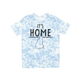 thumbnail image 1 of Inktastic It's Home New Hampshire State Outline Distressed Text T-Shirt, 1 of 5