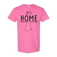 thumbnail image 1 of Inktastic It's Home New Hampshire State Outline Distressed Text T-Shirt, 1 of 5