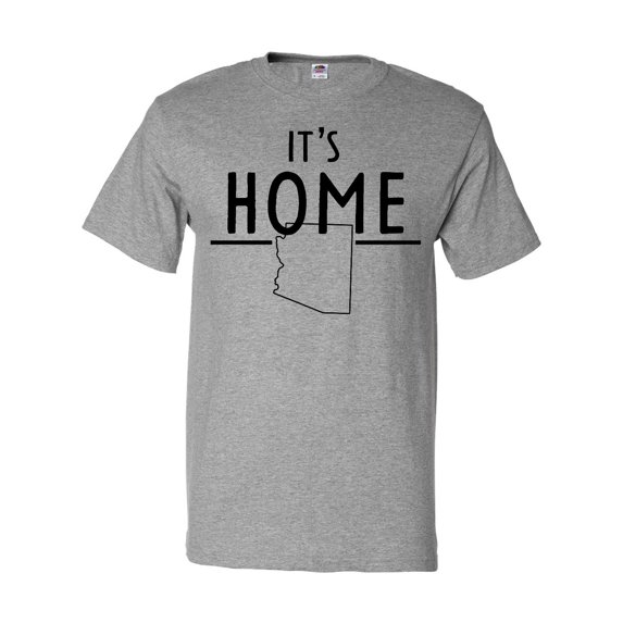 Inktastic It's Home- State of Arizona Outline T-Shirt
