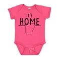 thumbnail image 1 of Inktastic It's Home- State of Arkansas Outline Distressed Text Boys or Girls Baby Bodysuit, 1 of 4