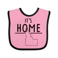 thumbnail image 1 of Inktastic It's Home- State of Idaho Outline Boys or Girls Baby Bib, 1 of 4