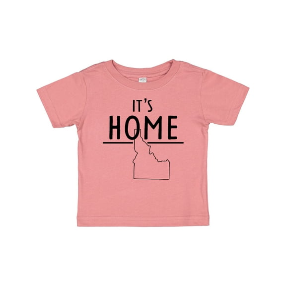 Inktastic It's Home- State of Idaho Outline Boys or Girls Baby T-Shirt