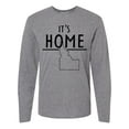 thumbnail image 1 of Inktastic It's Home- State of Idaho Outline Long Sleeve T-Shirt, 1 of 5