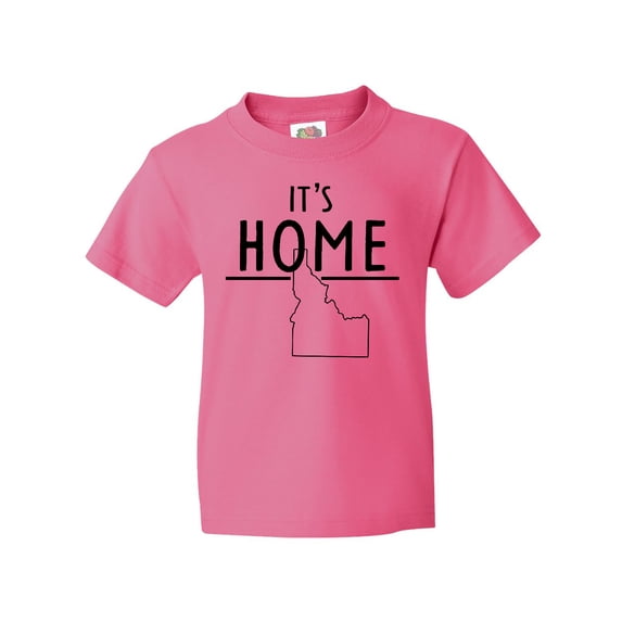 Inktastic It's Home- State of Idaho Outline Youth T-Shirt