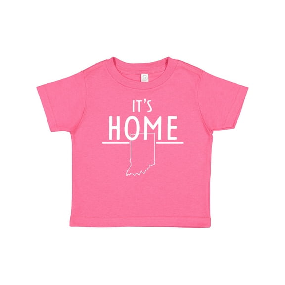 Inktastic It's Home- State of Indiana Outline Boys or Girls Baby T-Shirt