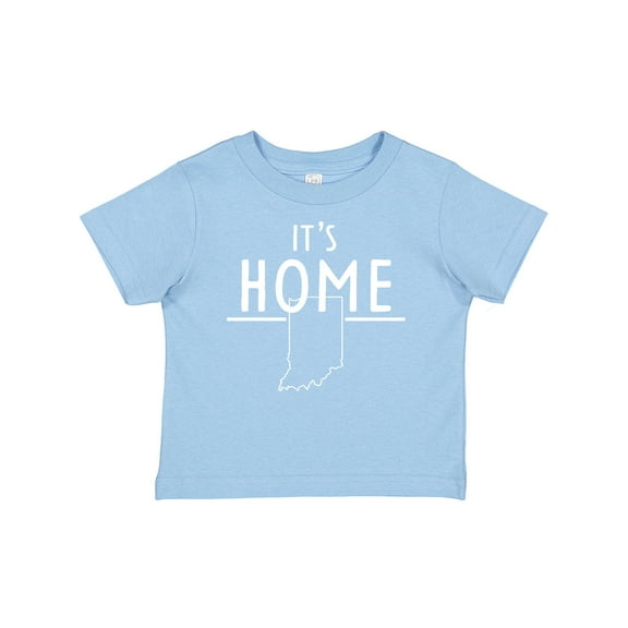 Inktastic It's Home- State of Indiana Outline Boys or Girls Baby T-Shirt