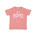 thumbnail image 1 of Inktastic It's Home- State of Indiana Outline Boys or Girls Toddler T-Shirt, 1 of 5
