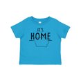 thumbnail image 1 of Inktastic It's Home- State of Iowa  Outline Distressed Text Boys or Girls Baby T-Shirt, 1 of 5