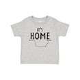 thumbnail image 1 of Inktastic It's Home- State of Iowa  Outline Distressed Text Boys or Girls Baby T-Shirt, 1 of 5
