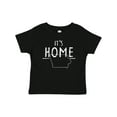 thumbnail image 1 of Inktastic It's Home State of Iowa Outline Distressed Text Boys or Girls Baby T-Shirt, 1 of 5