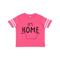 thumbnail image 1 of Inktastic It's Home- State of Iowa  Outline Distressed Text Boys or Girls Toddler T-Shirt, 1 of 5