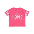 thumbnail image 1 of Inktastic It's Home State of Iowa Outline Distressed Text Boys or Girls Toddler T-Shirt, 1 of 5