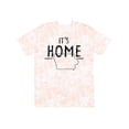 thumbnail image 1 of Inktastic It's Home State of Iowa Outline Distressed Text T-Shirt, 1 of 5