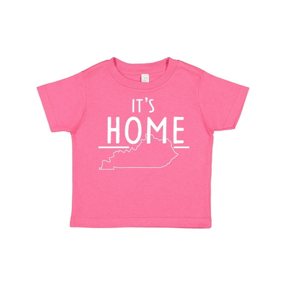 Inktastic It's Home State of Kentucky Outline Boys or Girls Toddler T-Shirt