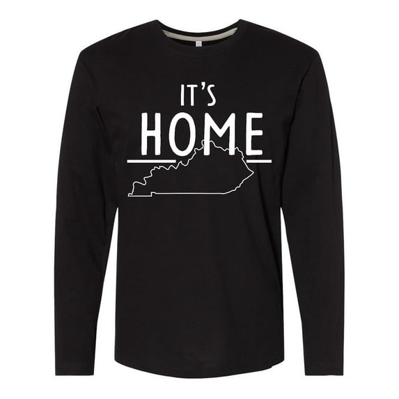 Inktastic It's Home- State of Kentucky Outline Long Sleeve T-Shirt