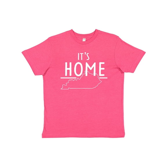 Inktastic It's Home State of Kentucky Outline Youth T-Shirt