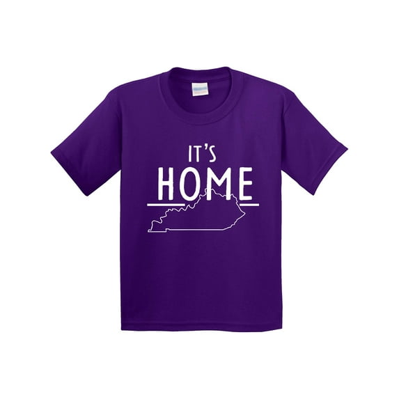 Inktastic It's Home State of Kentucky Outline Youth T-Shirt