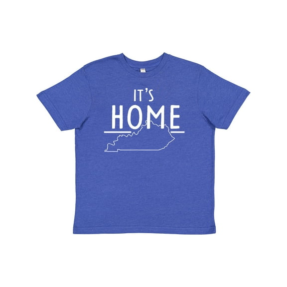 Inktastic It's Home State of Kentucky Outline Youth T-Shirt