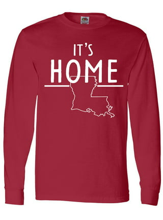 Inktastic It's Home- State of Louisiana Outline Gift Baby Boy or