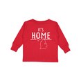 thumbnail image 1 of Inktastic It's Home- State of Michigan Outline Boys or Girls Long Sleeve Toddler T-Shirt, 1 of 5