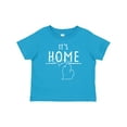 thumbnail image 1 of Inktastic It's Home- State  of Michigan Outline Distressed Text Boys or Girls Baby T-Shirt, 1 of 5