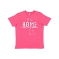thumbnail image 1 of Inktastic It's Home- State of Michigan Outline Distressed Text Youth T-Shirt, 1 of 5