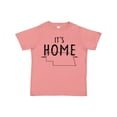 thumbnail image 1 of Inktastic It's Home- State of Nebraska Outline Distressed Text Boys or Girls Toddler T-Shirt, 1 of 5