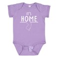 thumbnail image 1 of Inktastic It's Home- State of New Jersey Outline Boys or Girls Baby Bodysuit, 1 of 5