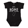 thumbnail image 1 of Inktastic It's Home- State of New Jersey Outline Boys or Girls Baby Bodysuit, 1 of 5