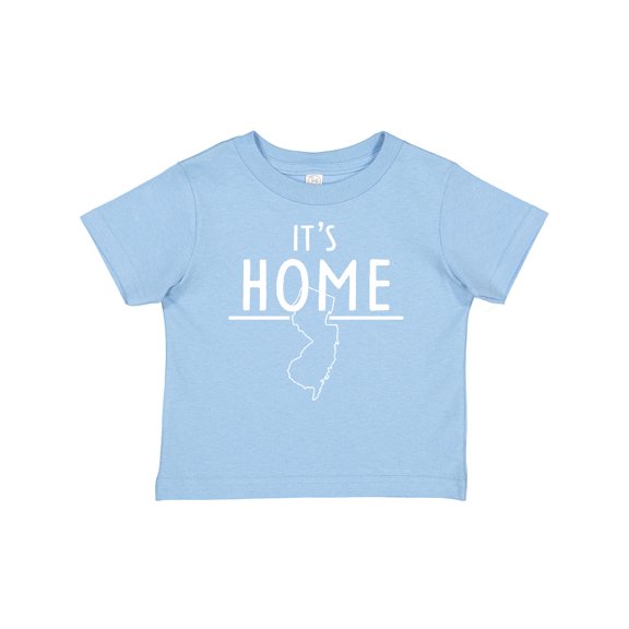 Inktastic It's Home- State of New Jersey Outline Boys or Girls Baby T-Shirt