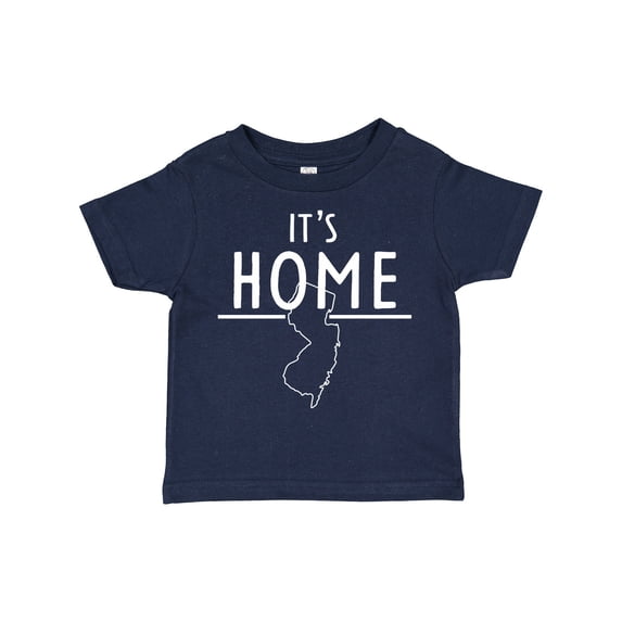 Inktastic It's Home- State of New Jersey Outline Boys or Girls Toddler T-Shirt