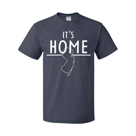 Inktastic It's Home- State of New Jersey Outline T-Shirt