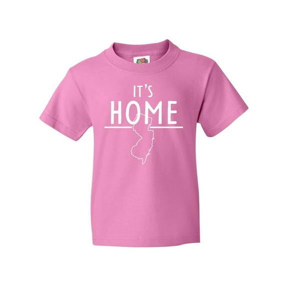 Inktastic It's Home- State of New Jersey Outline Youth T-Shirt