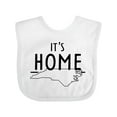 thumbnail image 1 of Inktastic It's Home- State of North Carolina Outline Boys or Girls Baby Bib, 1 of 4