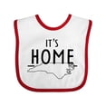 thumbnail image 1 of Inktastic It's Home- State of North Carolina Outline Boys or Girls Baby Bib, 1 of 4
