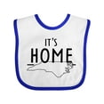 thumbnail image 1 of Inktastic It's Home- State of North Carolina Outline Boys or Girls Baby Bib, 1 of 4