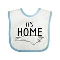 thumbnail image 1 of Inktastic It's Home- State of North Carolina Outline Boys or Girls Baby Bib, 1 of 4