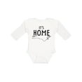 thumbnail image 1 of Inktastic It's Home- State of North Carolina Outline Boys or Girls Long Sleeve Baby Bodysuit, 1 of 5