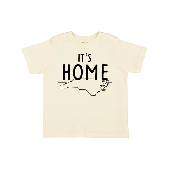 Inktastic It's Home- State of North Carolina Outline Boys or Girls Toddler T-Shirt