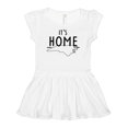 thumbnail image 1 of Inktastic It's Home- State of North Carolina Outline Girls Baby Dress, 1 of 5