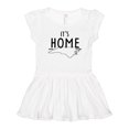 thumbnail image 1 of Inktastic It's Home- State of North Carolina Outline Girls Toddler Dress, 1 of 5