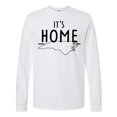 thumbnail image 1 of Inktastic It's Home State of North Carolina Outline Long Sleeve T-Shirt, 1 of 5