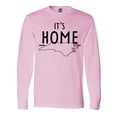 thumbnail image 1 of Inktastic It's Home State of North Carolina Outline Long Sleeve T-Shirt, 1 of 5