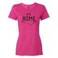 thumbnail image 1 of Inktastic It's Home- State of North Carolina Outline Women's T-Shirt, 1 of 5