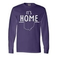 thumbnail image 1 of Inktastic It's Home- State of Ohio Outline Long Sleeve T-Shirt, 1 of 5